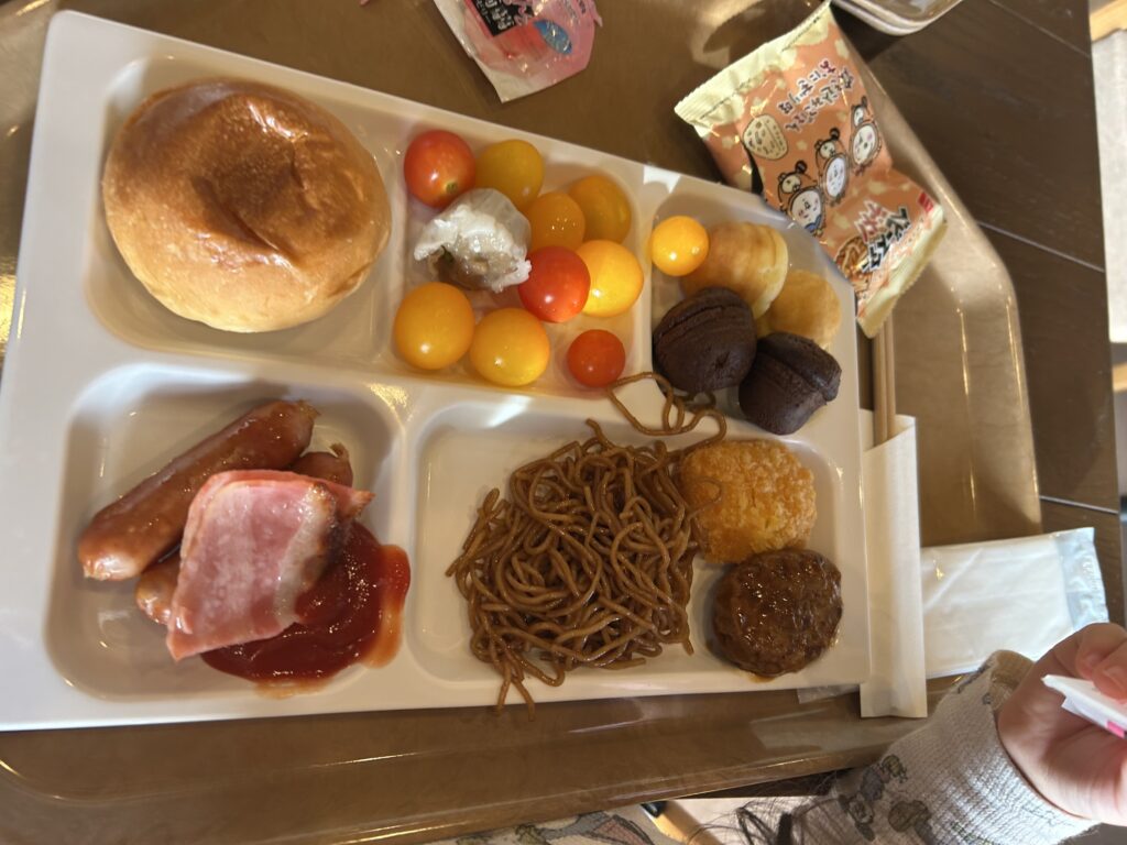 丸駒温泉　朝食