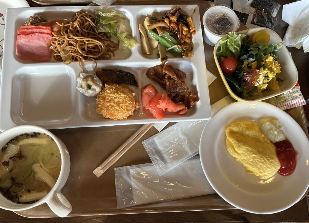 丸駒温泉　朝食